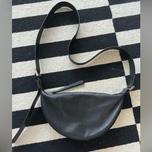 AllSaints Half Moon Crossbody Bag